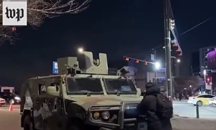 The Man Who Stood in Front of an Armored Car